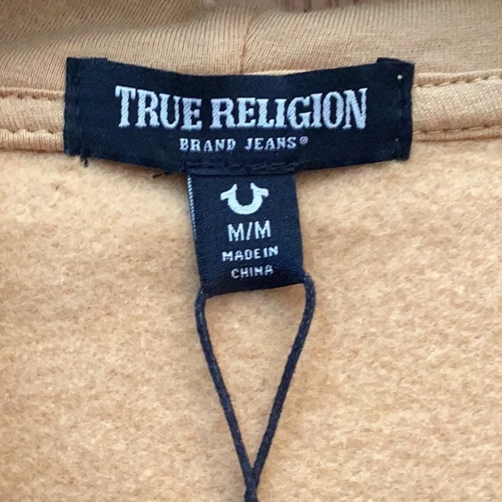 True Religion men’s Radiant Buddha zip up hoodie NWT sz M